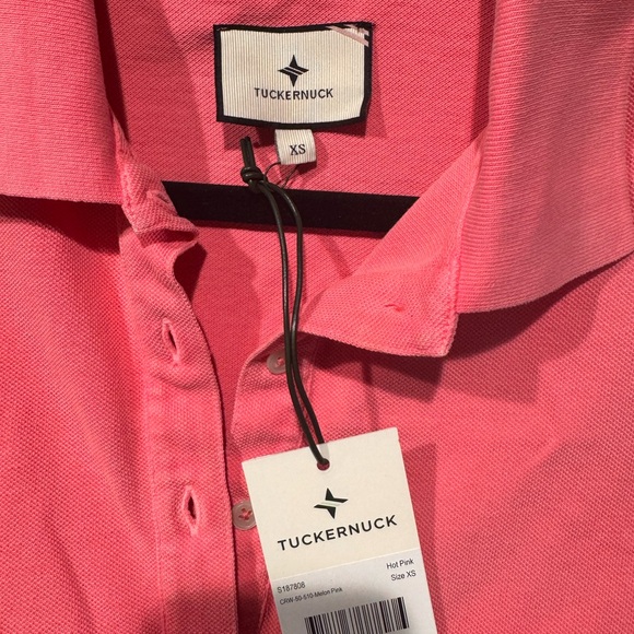 Tuckernuck Washed Pink Pique May Polo Dress BNWT - Picture 2 of 4